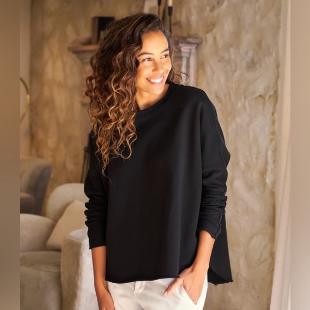 Frank & Eileen Anna Sweatshirt Black XS